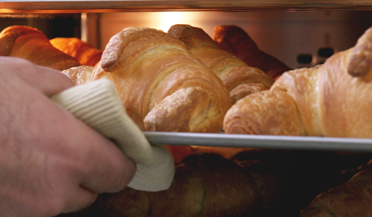 Croissant surgelati cotti al forno