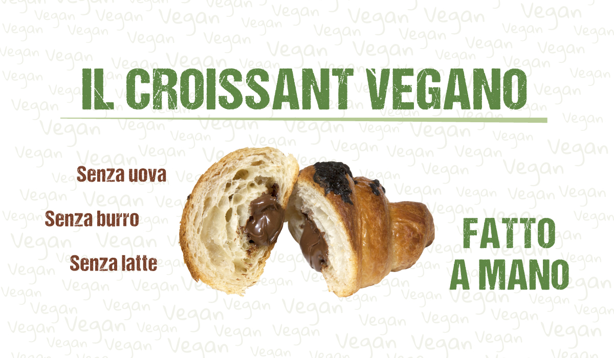 Croissant vegano senza latte burro e uova - Dolcitaly